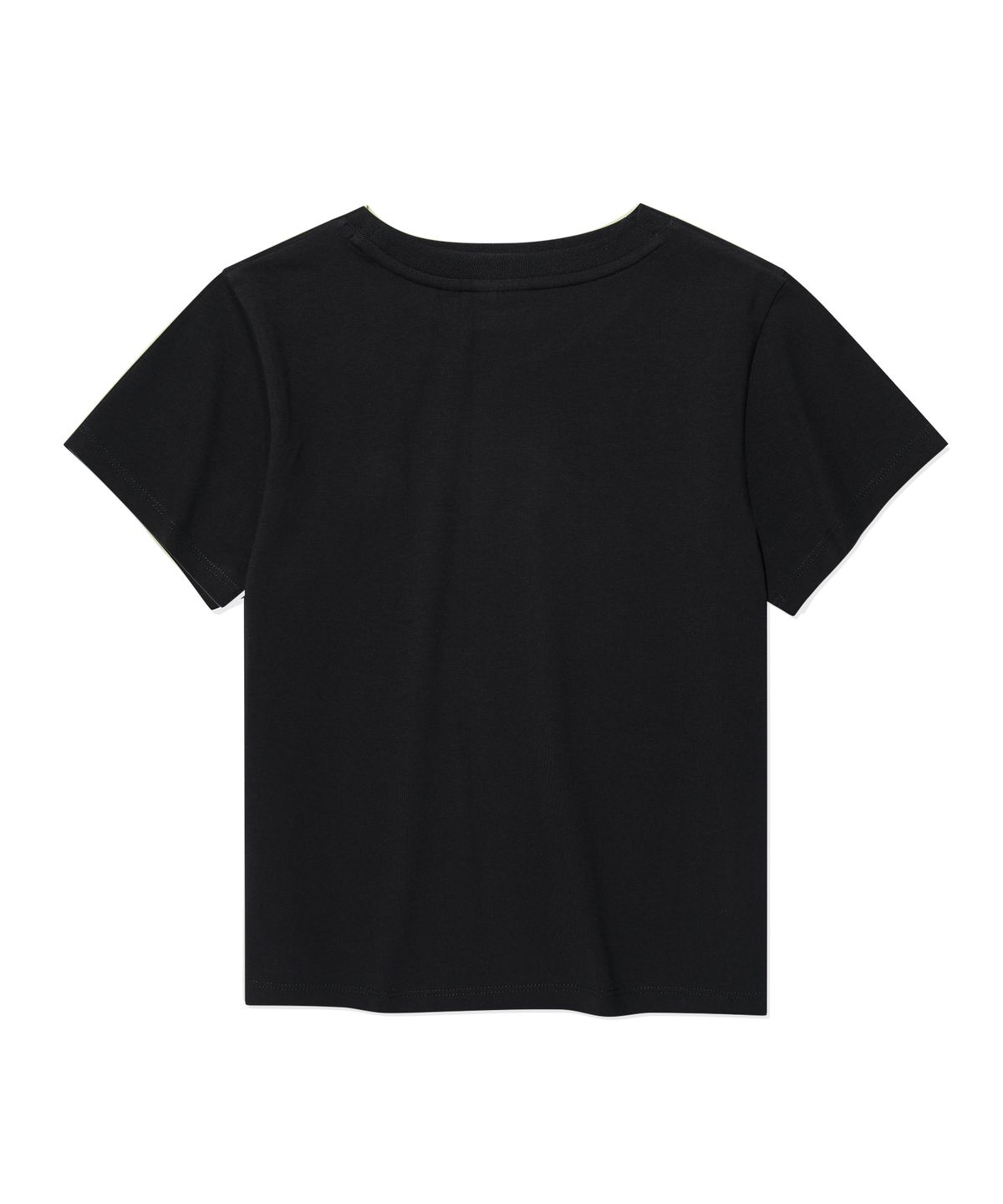 WOMEN LILY WAPPEN CROP FIT SHORT SLEEVE T-SHIRT