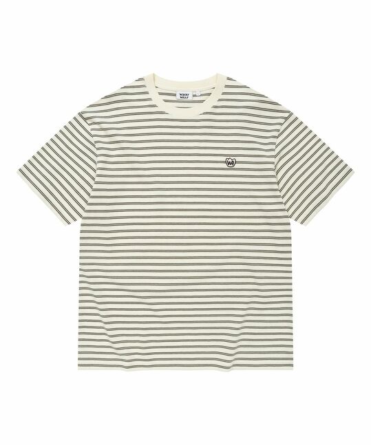 MULTI PIN STRIPE T-SHIRT