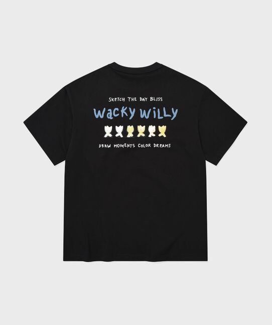KIKY TYPOGRAPHY GRAPHIC T-SHIRT