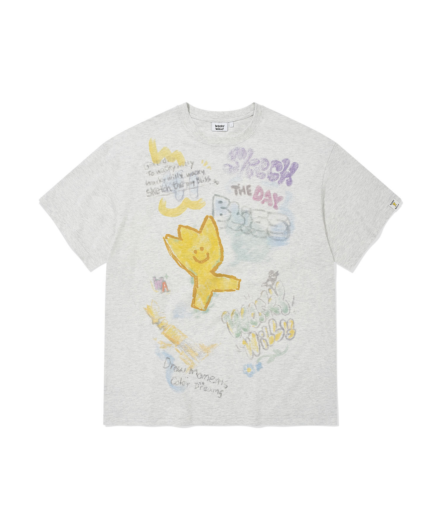 FRONT MULTI-GRAPHIC T-SHIRT