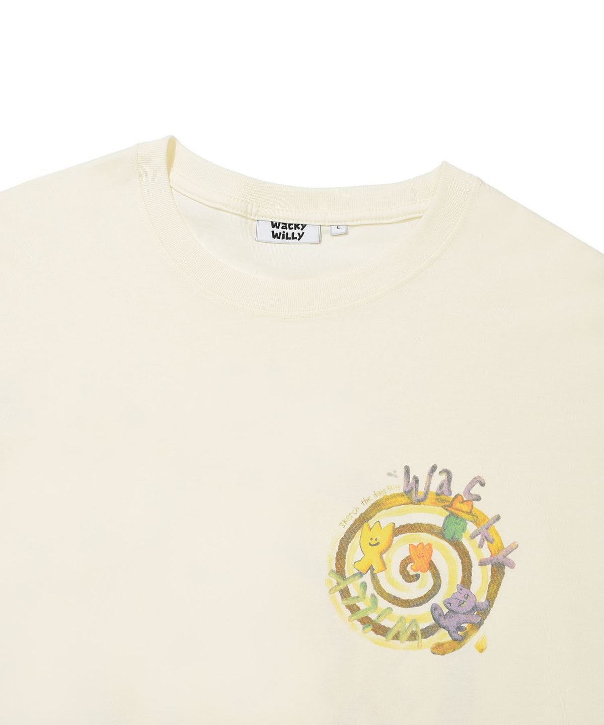 BACK MULTI-GRAPHIC T-SHIRT
