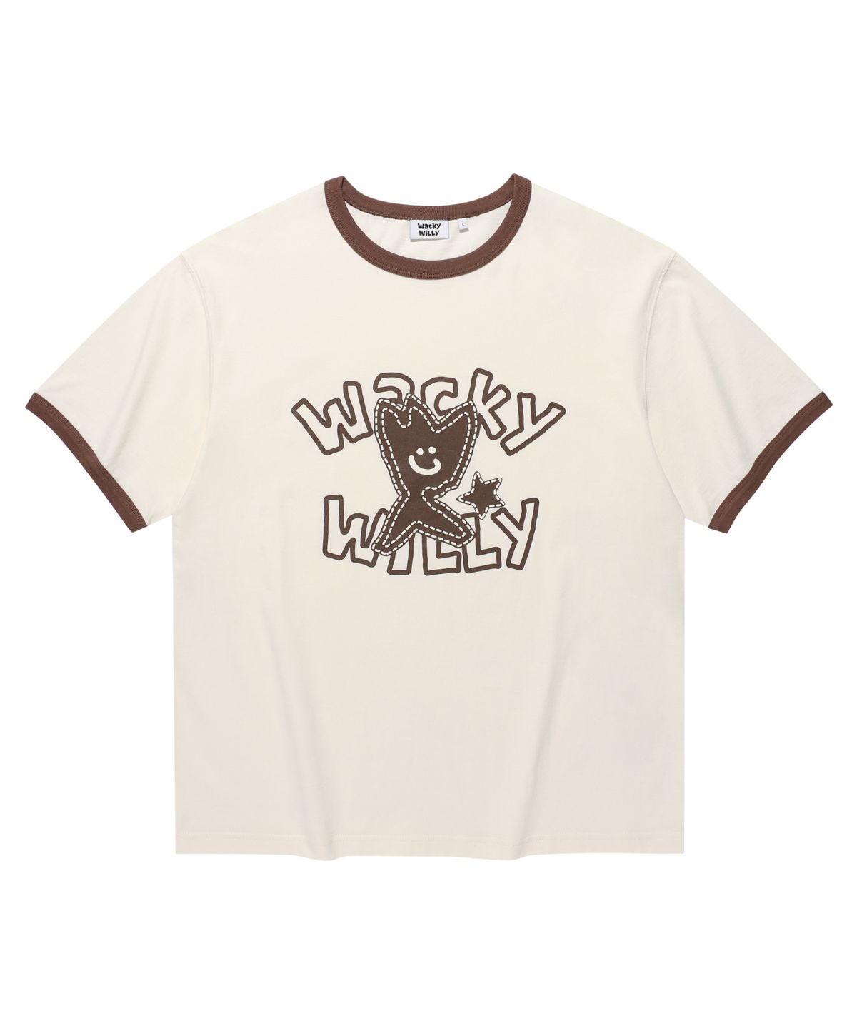 TYPOGRAPHY RINGER T-SHIRT