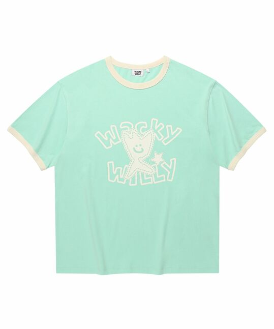 TYPOGRAPHY RINGER T-SHIRT