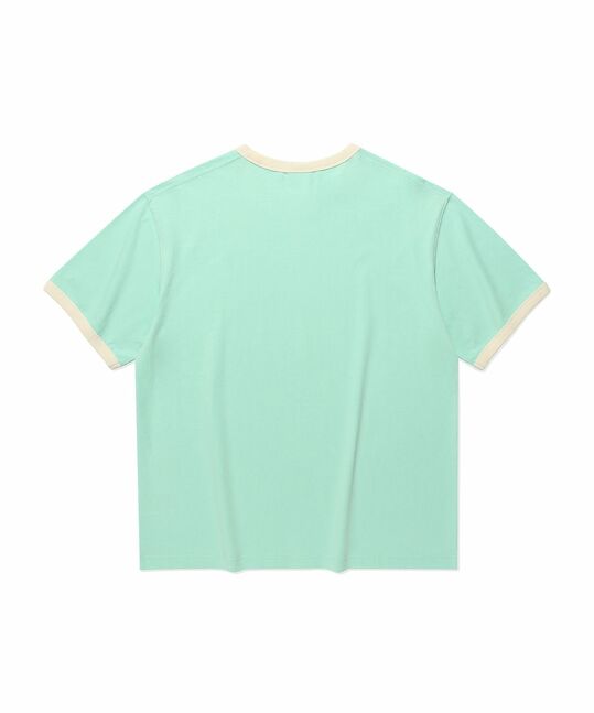 TYPOGRAPHY RINGER T-SHIRT