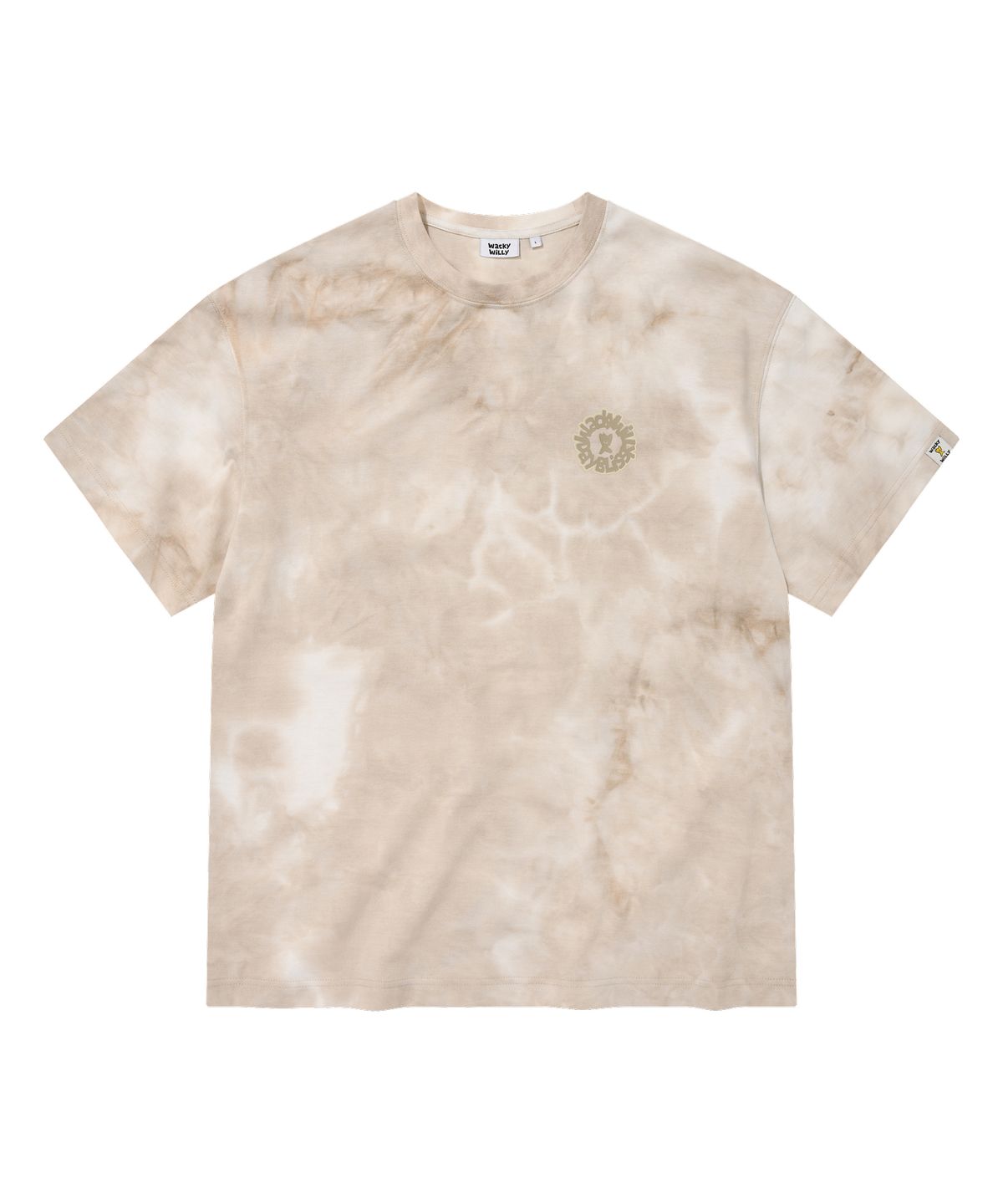 WATER-DYE FRONT GRAPHIC T-SHIRT