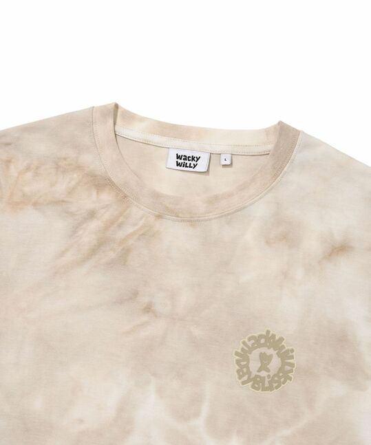 WATER-DYE FRONT GRAPHIC T-SHIRT