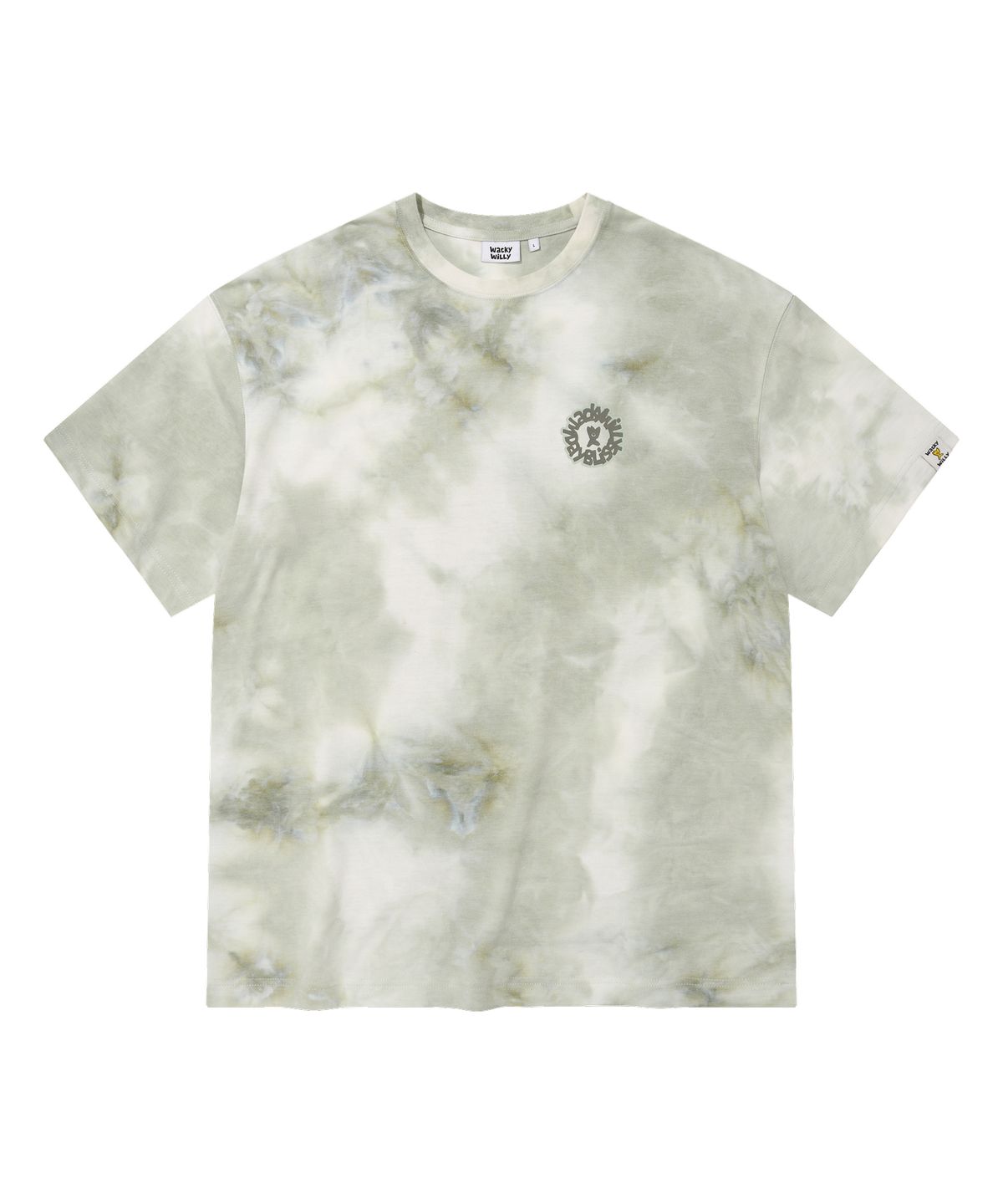 WATER-DYE FRONT GRAPHIC T-SHIRT