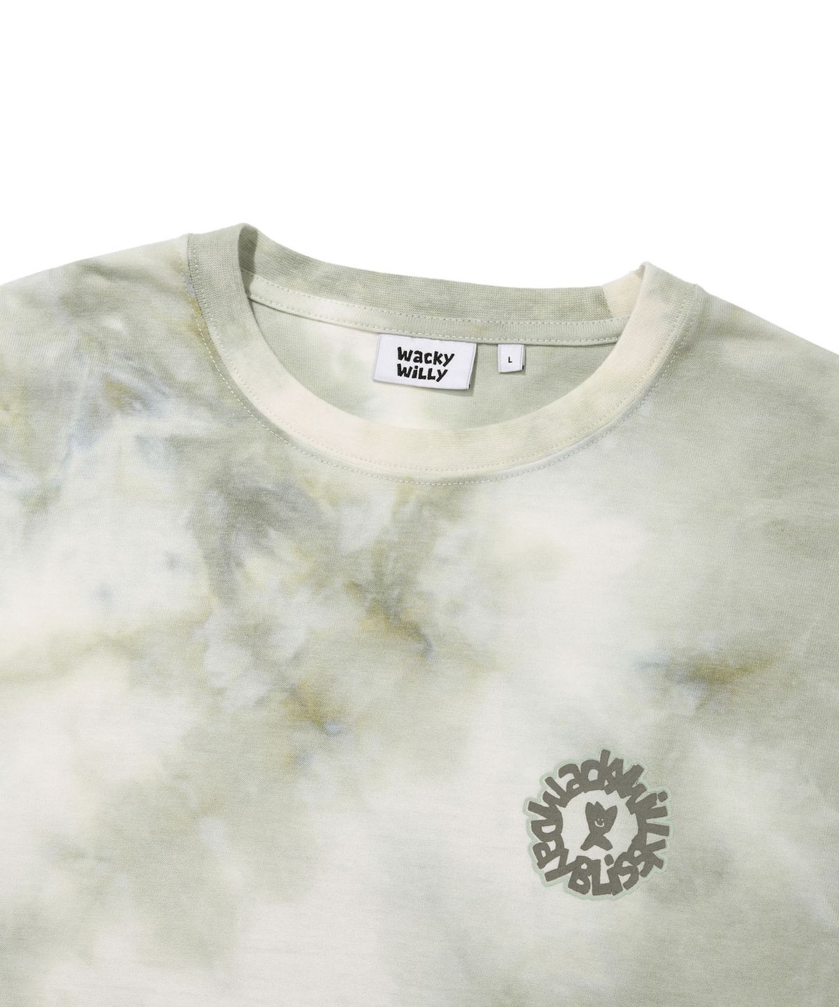 WATER-DYE FRONT GRAPHIC T-SHIRT