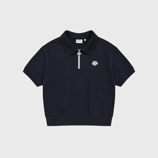 WOMEN'S LILY KARAHAFZIP UP SHORT SLEEVE
