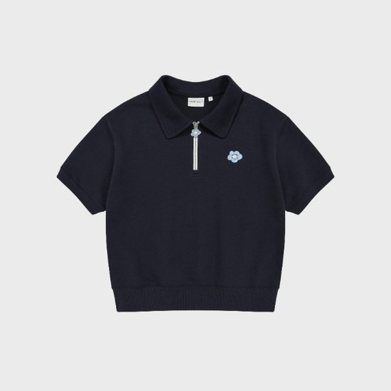 WOMEN'S LILY KARAHAFZIP UP SHORT SLEEVE