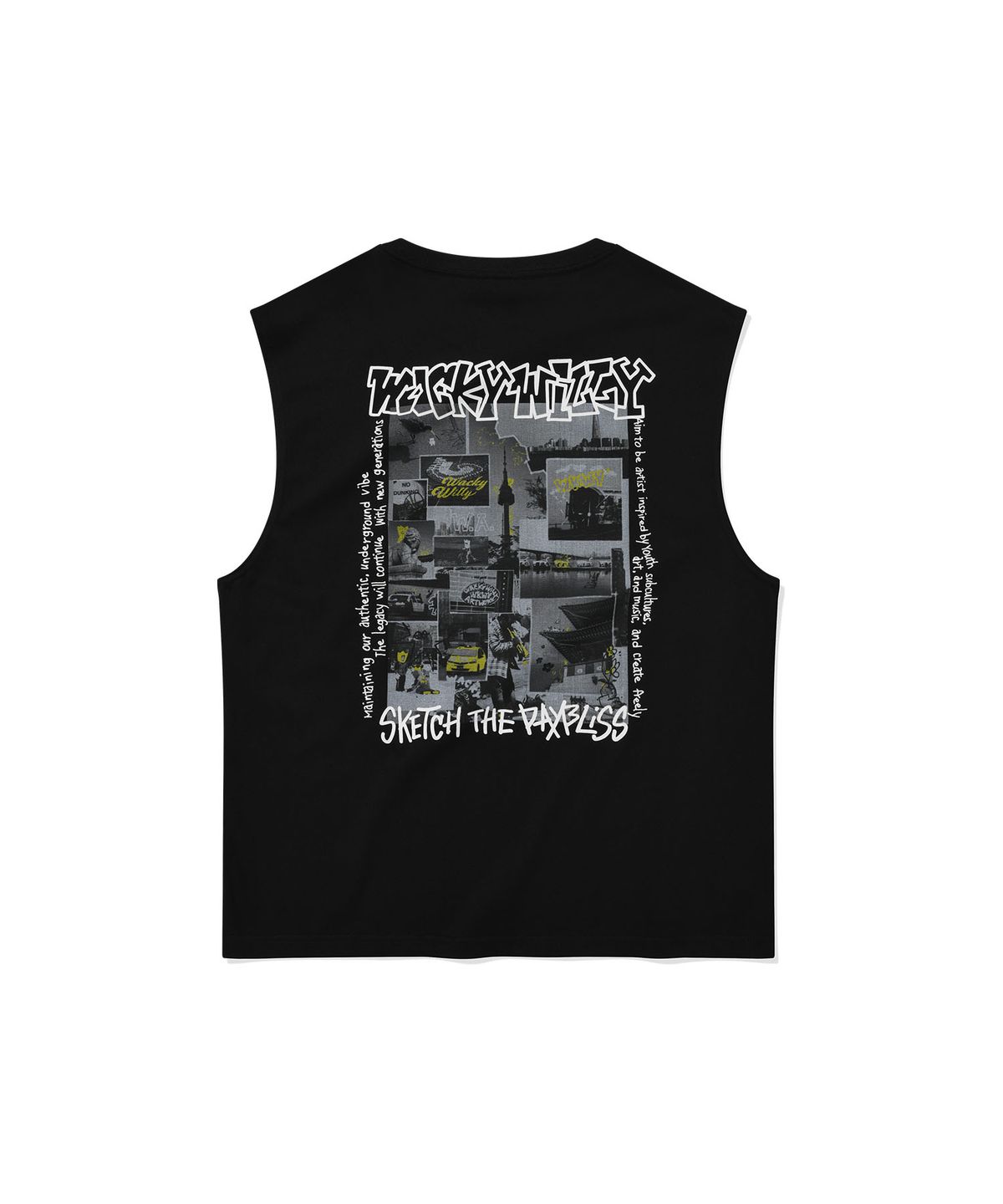 PHOTO GRAPHIC SLEEVELESS