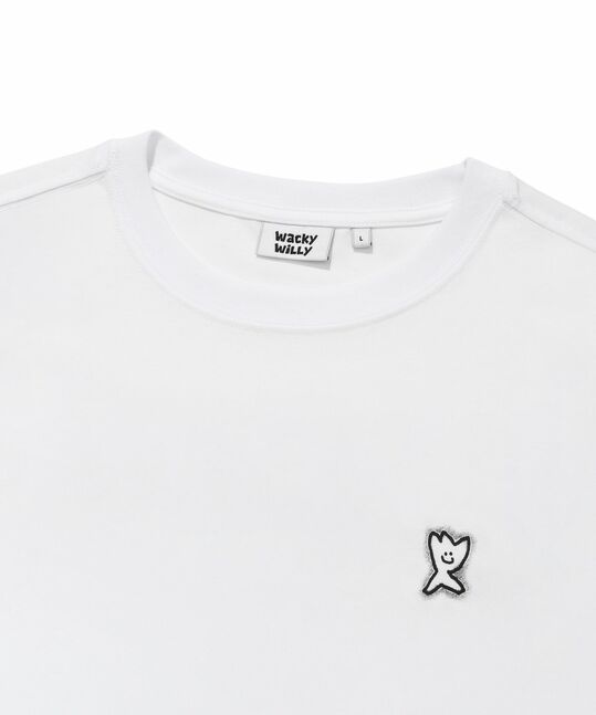 1-COLOR GRAPHIC SLEEVELESS