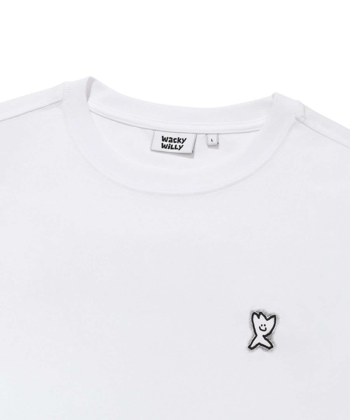 1-COLOR GRAPHIC SLEEVELESS