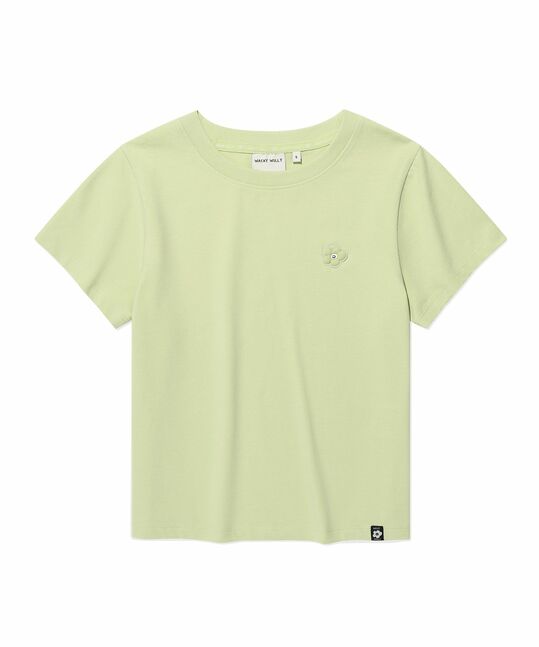 WOMEN’S LILY PATCH CROPPED T-SHIRT