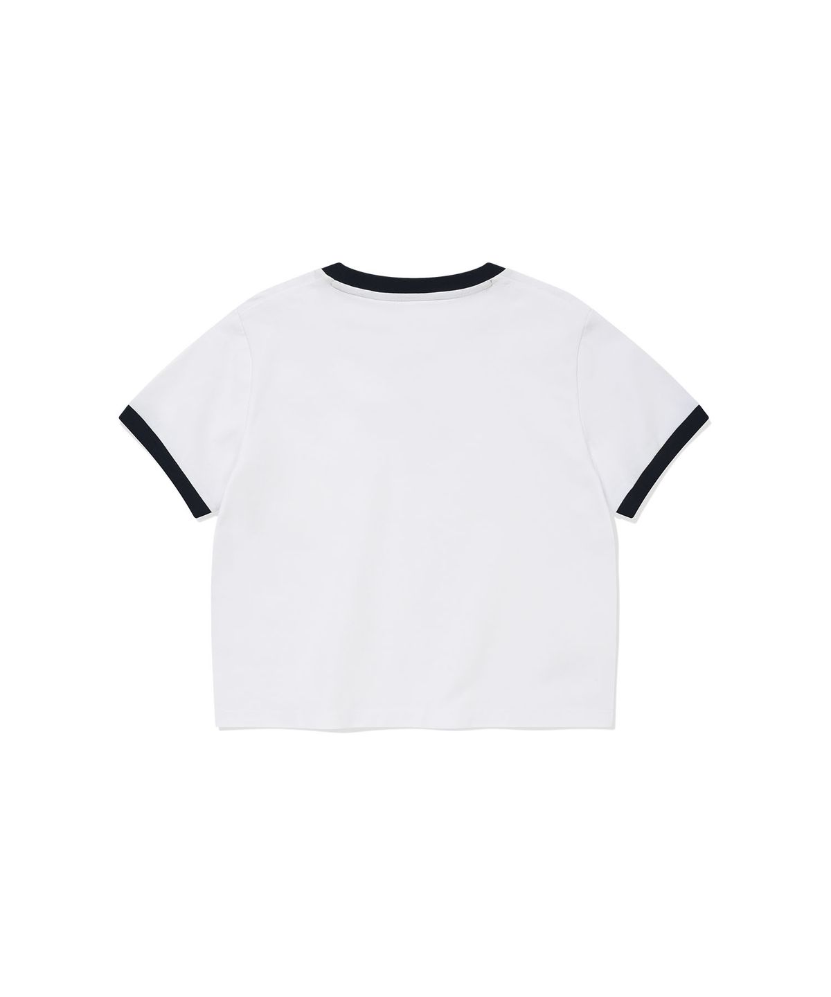 WOMEN’S RINGER GRAPHIC CROPPED T-SHIRT
