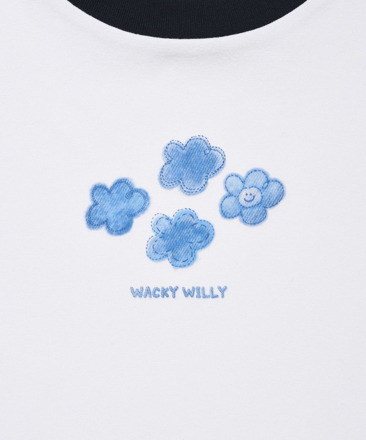 WOMEN’S RINGER GRAPHIC CROPPED T-SHIRT