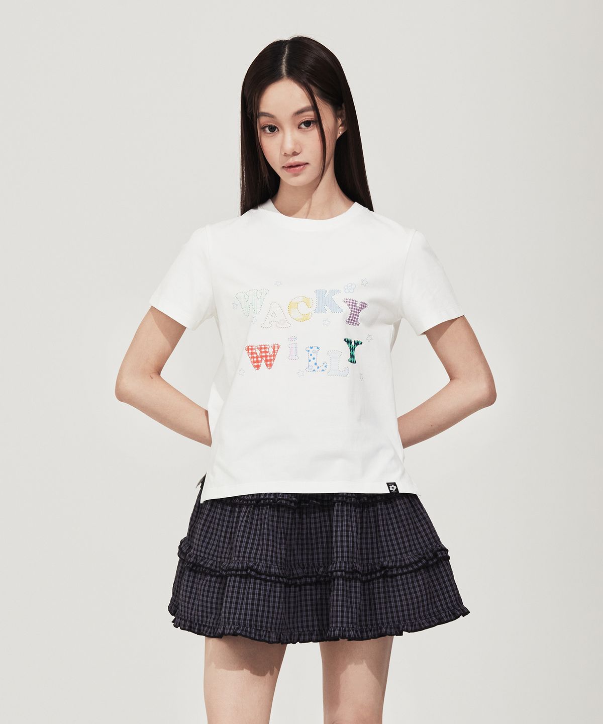 WOMEN’S LETTERING GRAPHIC T-SHIRT