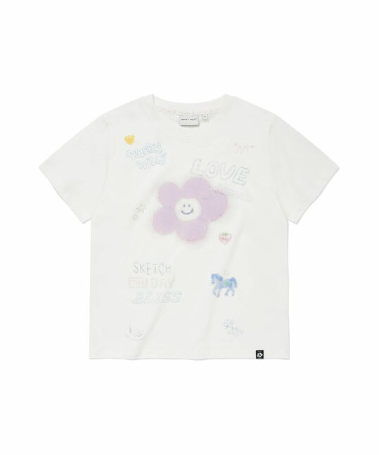 WOMEN’S ALL-OVER GRAPHIC T-SHIRT