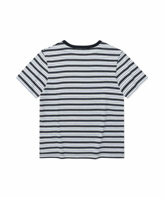 WOMEN'S MULTISTRIPE SHORT SLEEVE T-SHIRT