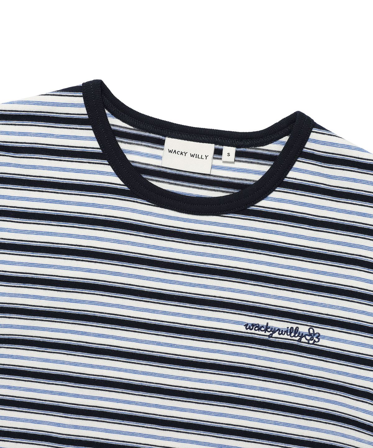 WOMEN'S MULTISTRIPE SHORT SLEEVE T-SHIRT