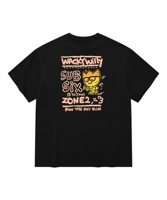 RUNNING GRAPHIC SHORT SLEEVE T SHIRTS (SUB SIX)