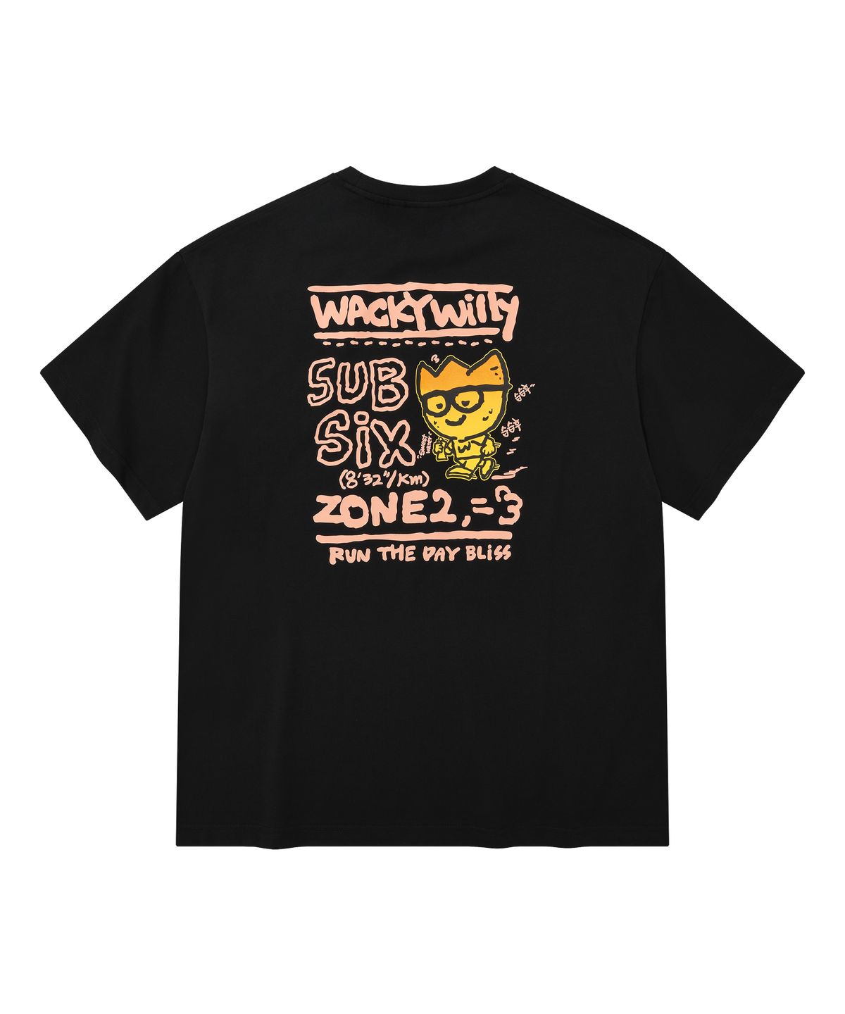 RUNNING GRAPHIC SHORT SLEEVE T SHIRTS (SUB SIX)