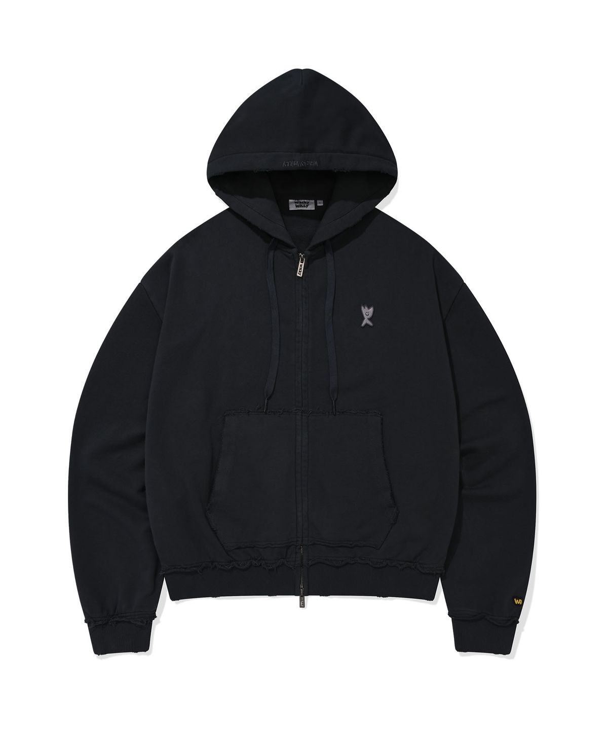 VINTAGE KIKY PATCH HOODED ZIP UP
