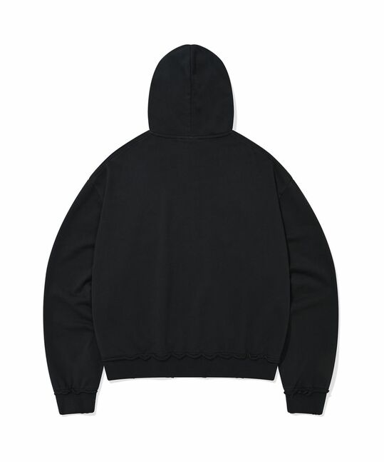 VINTAGE KIKY PATCH HOODED ZIP UP