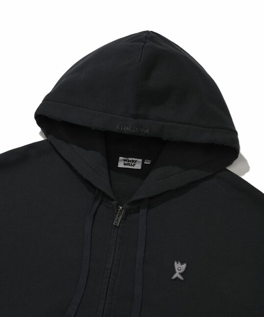 VINTAGE KIKY PATCH HOODED ZIP UP