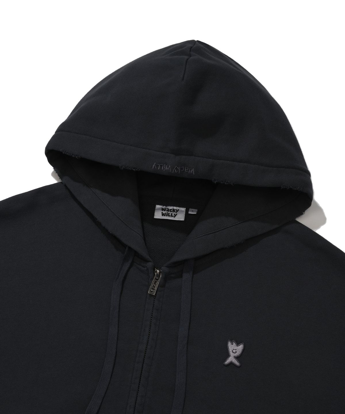 VINTAGE KIKY PATCH HOODED ZIP UP