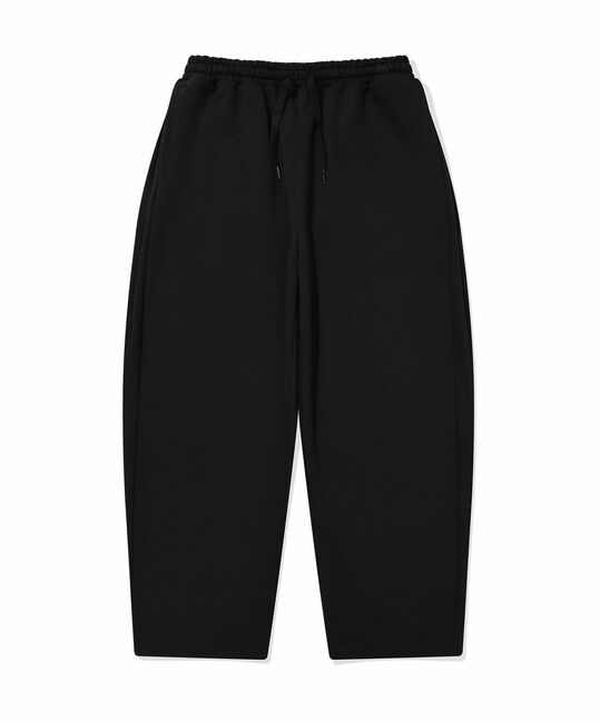 ONE-TUCK WIDE BALLOON SWEATPANTS