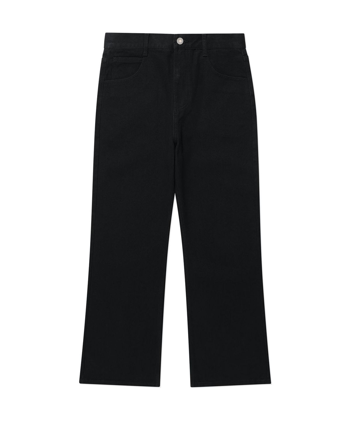 SEMI FLARE DENIM PANTS