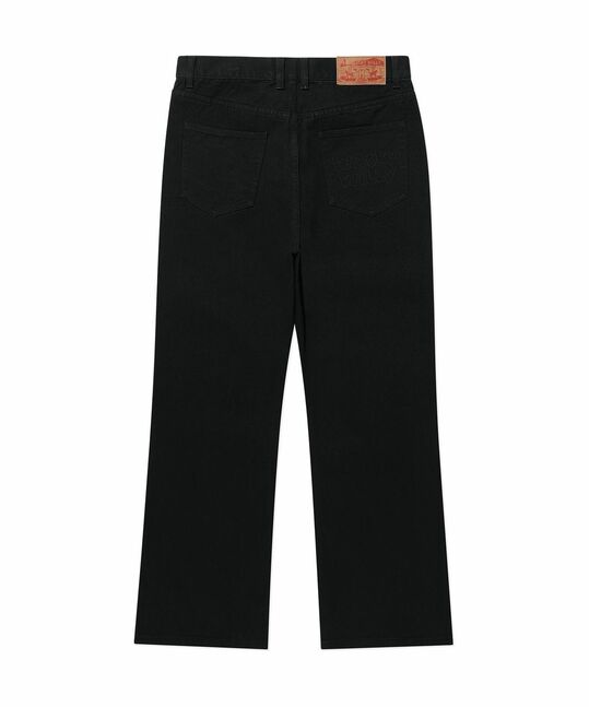 SEMI FLARE DENIM PANTS