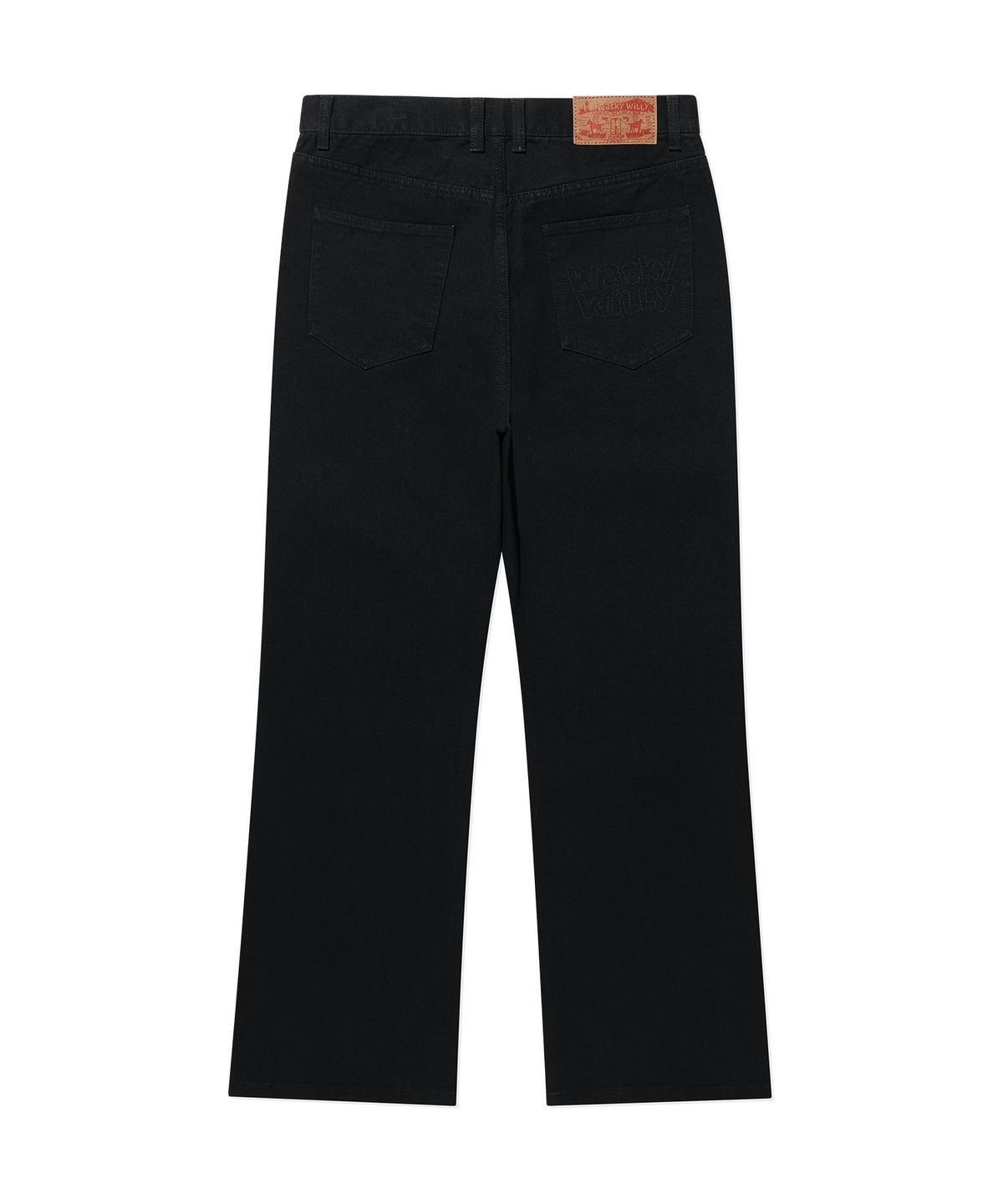 SEMI FLARE DENIM PANTS