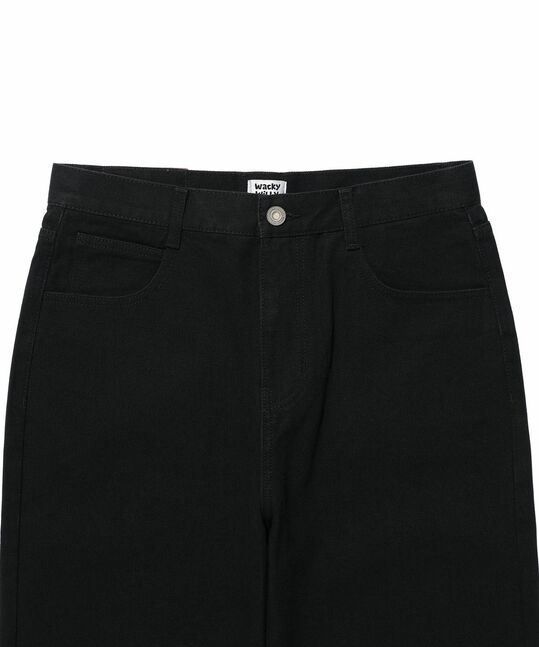SEMI FLARE DENIM PANTS