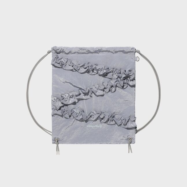 [LO.FL] WOMENS RUFFLE GYM SACK