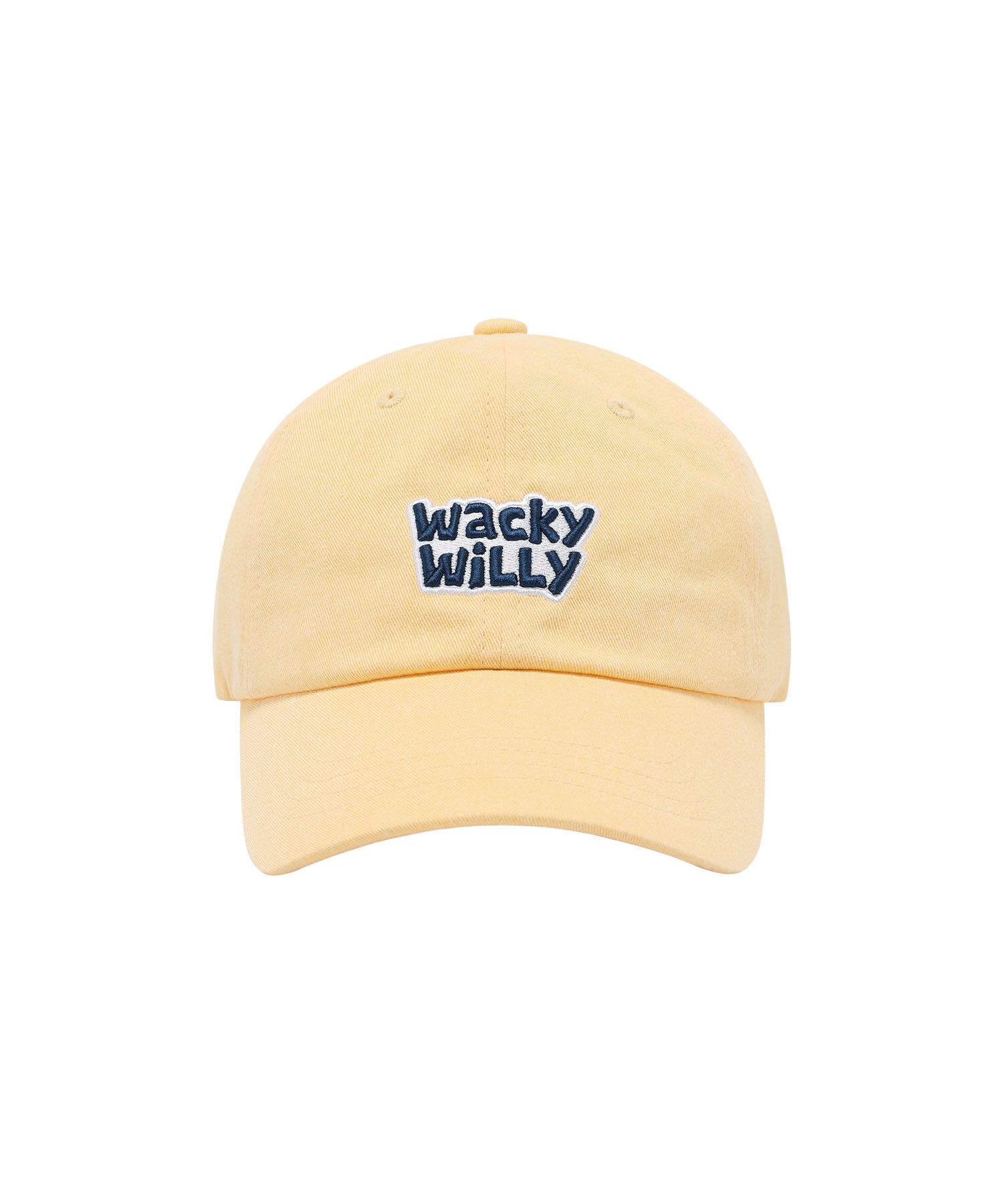 COLOR TYPO EMBROIDERY BALL CAP
