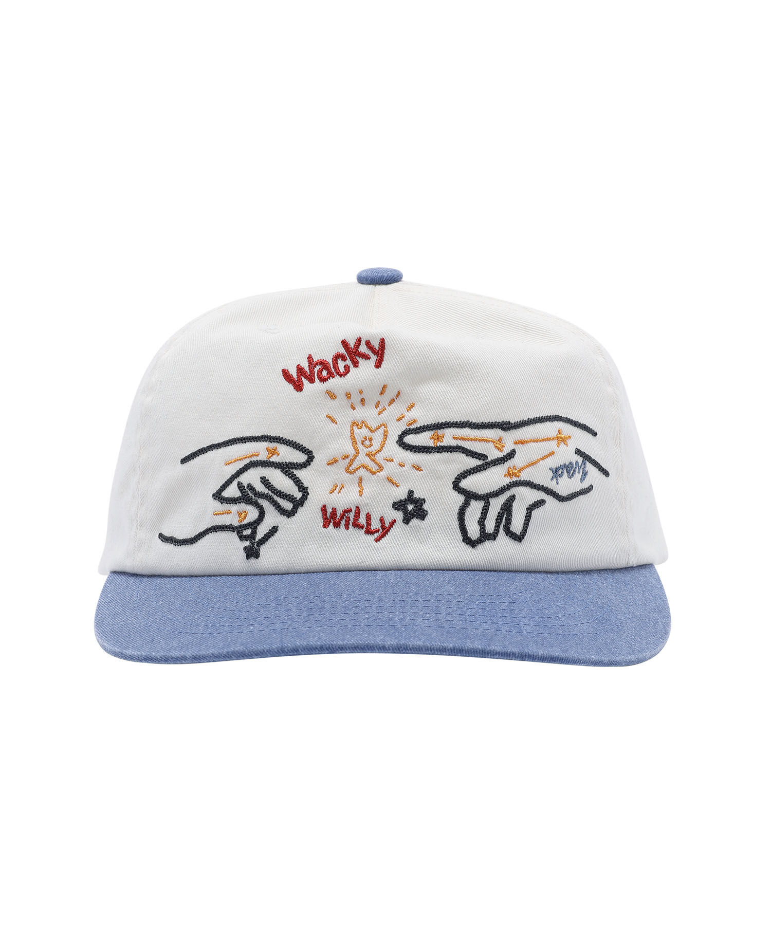 EMBROIDERED GRAPHIC CURVED CAP