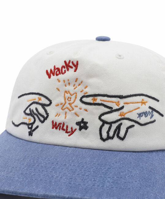 EMBROIDERED GRAPHIC CURVED CAP