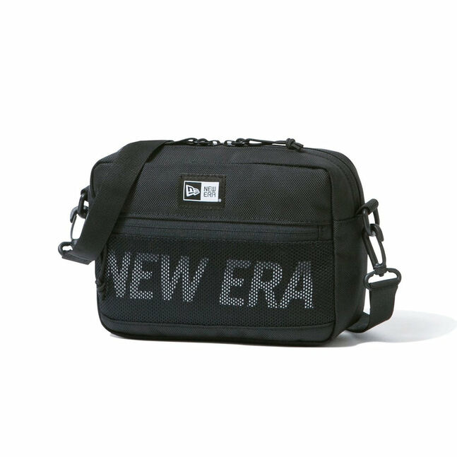 SHOULDER POUCH L BLK NEW ERA WHI 251