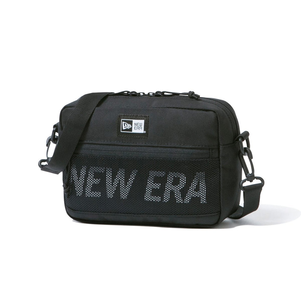 SHOULDER POUCH L BLK NEW ERA WHI 251