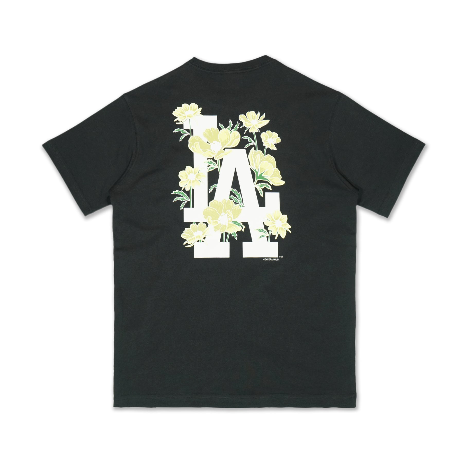 SS TEE FLORAL LOSDOD STEEL CLOUDS