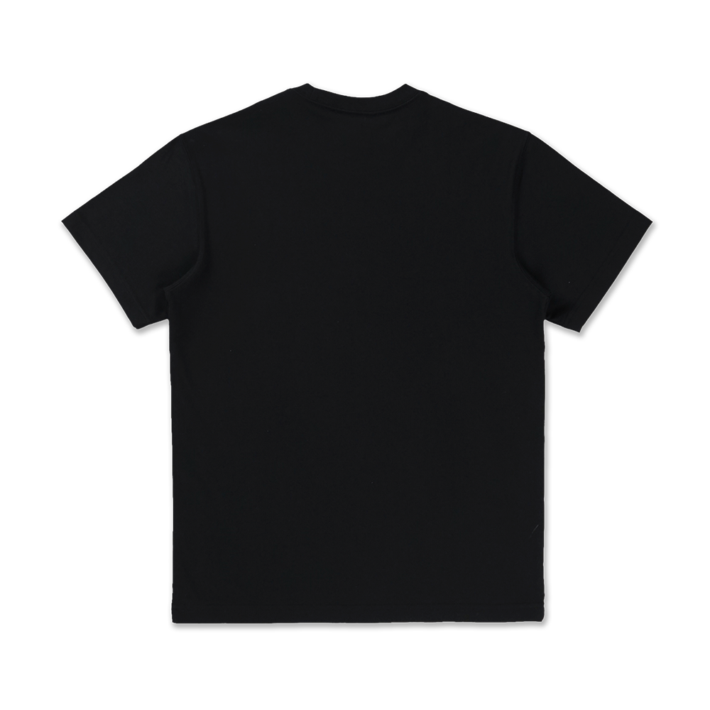 SS TEE CROSS PANELS SCRIPT NEYYAN BLACK