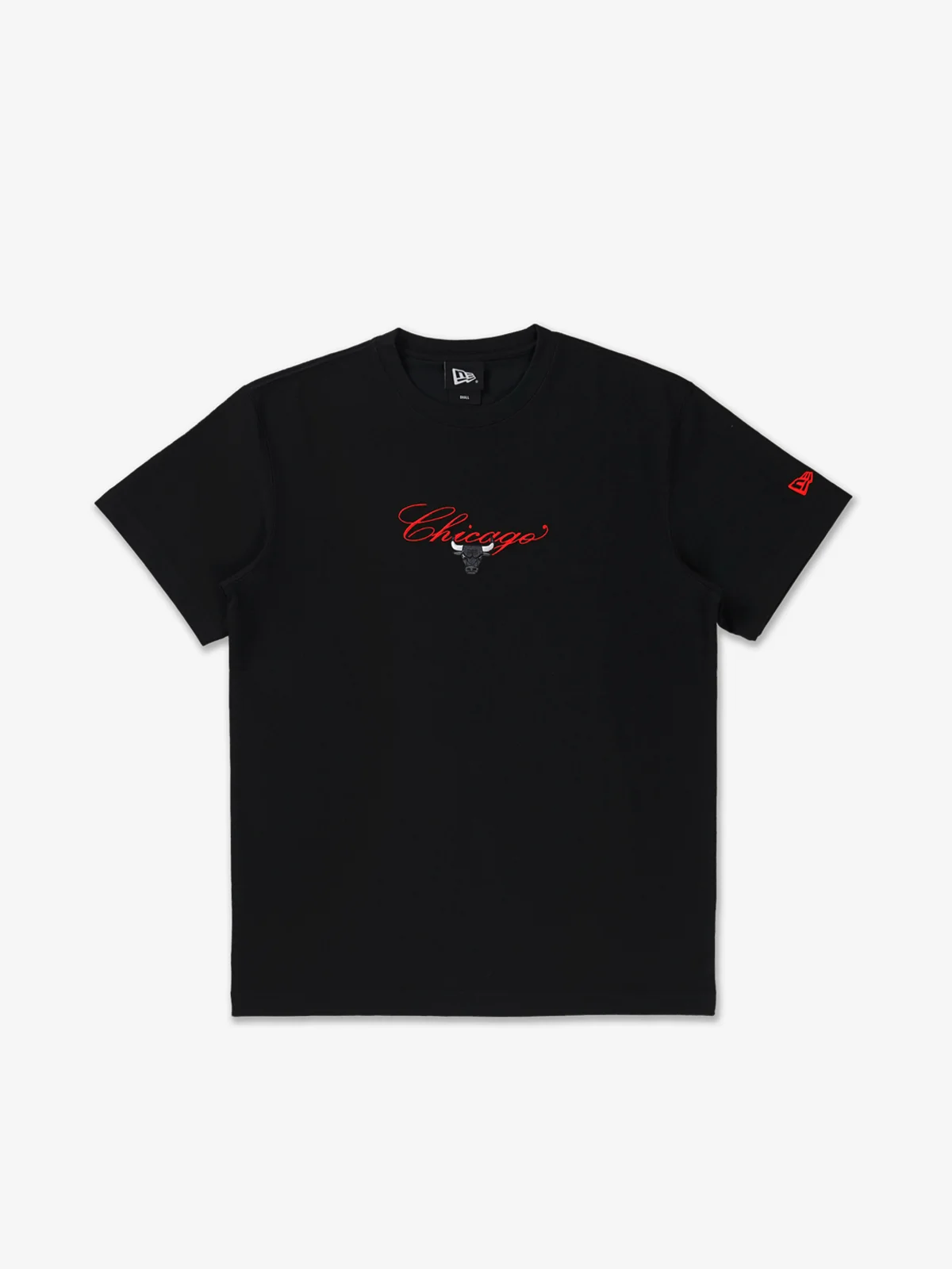 SS TEE CROSS PANELS SCRIPT CHIBUL BLACK