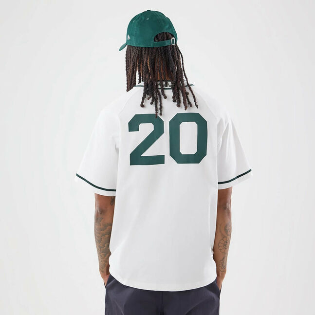 BASEBALL JERSEY NEW YORK JERSEY WHITE