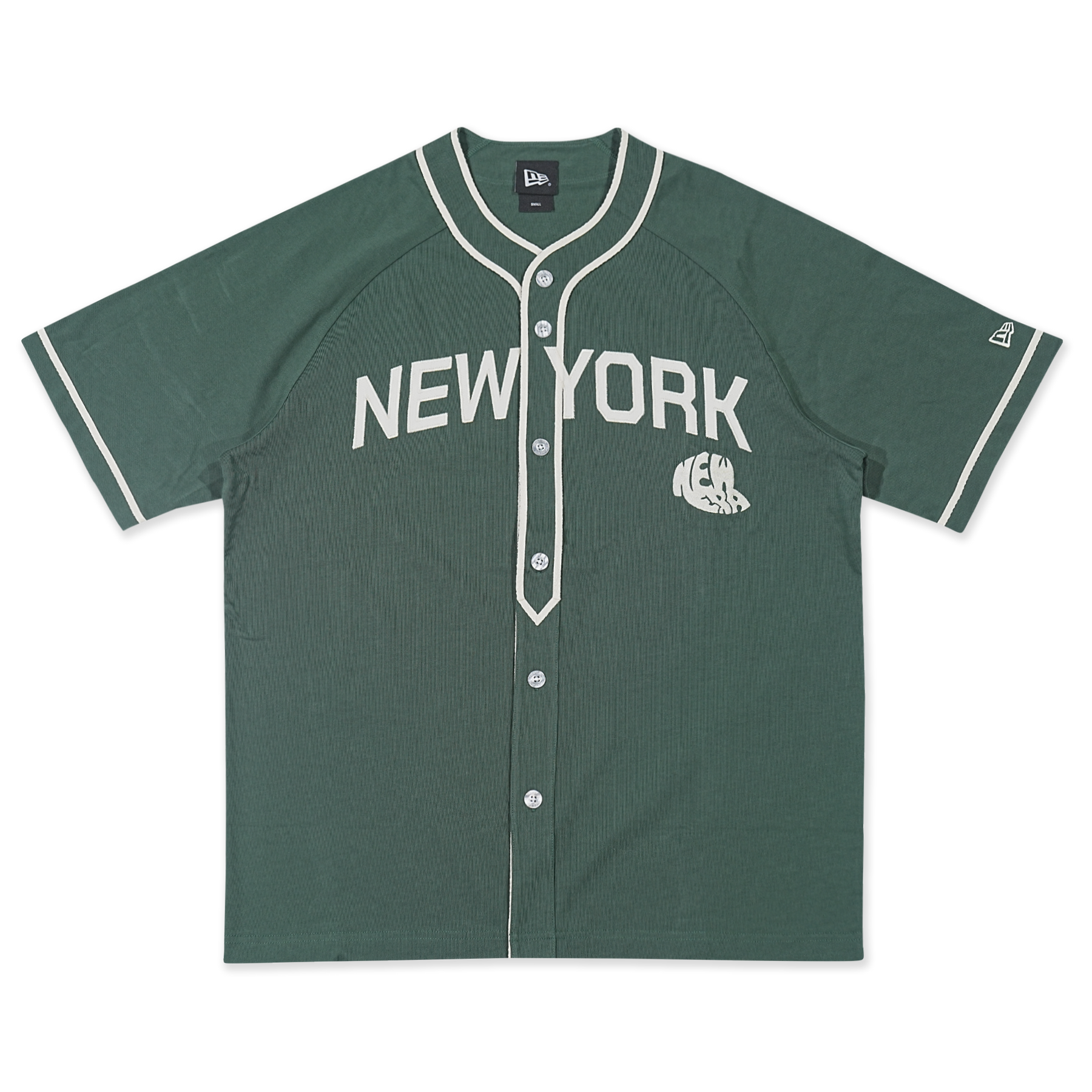 BASEBALL JERSEY NEW YORK JERSEY CLTR GRN