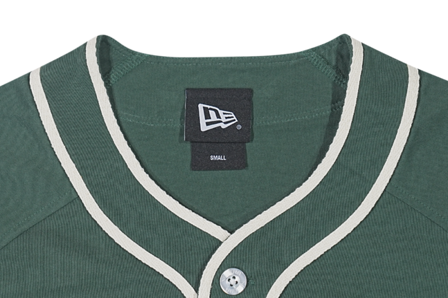 BASEBALL JERSEY NEW YORK JERSEY CLTR GRN