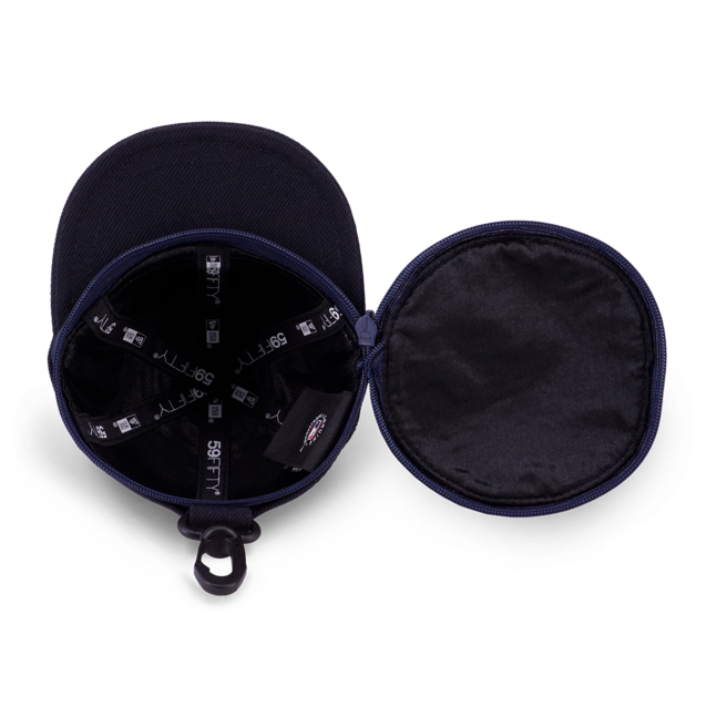 CAP POUCH KEY HDR NE FAN FAM NEYYAN NAVY