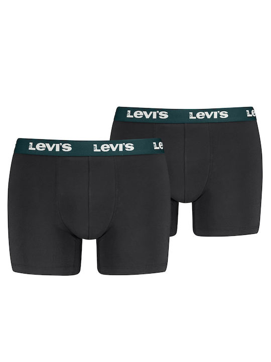 LEVIS MEN REPEAT LOGO BOXER   BRIEF 2P