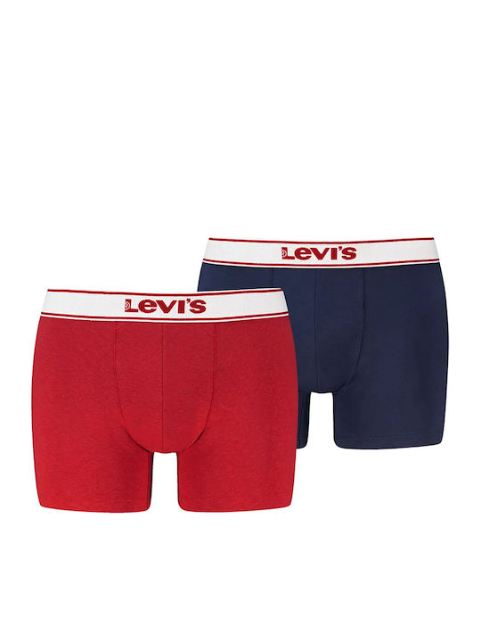 LEVIS MEN VNTG HTR BOXER BRIEF   2P